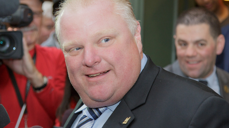 Rob Ford smiling