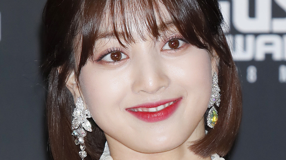 Jihyo of Twice at 2018 Mnet Music Awards Fans' Choice