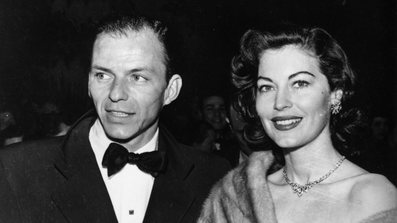 Frank Sinatra with Ava Gardner, all dressed up