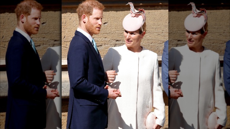 Prince Harry and Zara Tindall