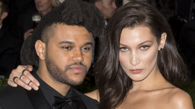 The Weeknd with Bella Hadid