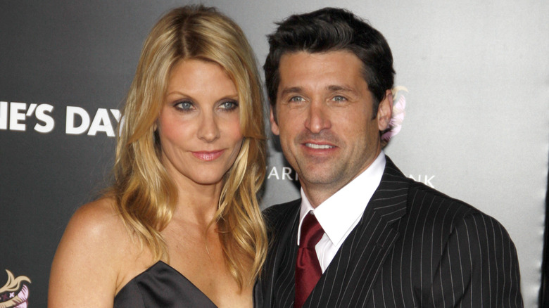 Jillian Fink with husband Patrick Dempsey