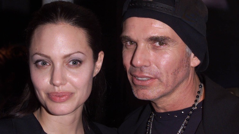 Casual image of Angelina Jolie alongside Billy Bob Thornton