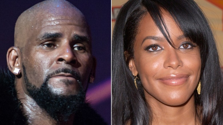 R. Kelly and Aaliyah spilt screen