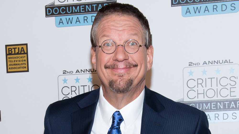 Penn Jillette smiling 