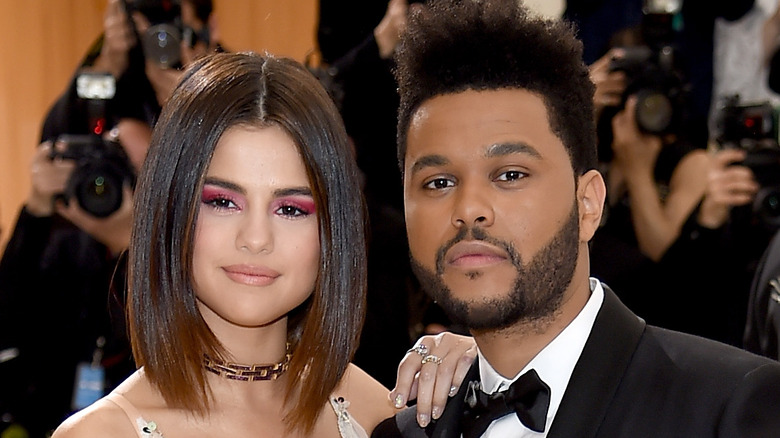 Selena Gomez and The Weeknd attending the Met Gala