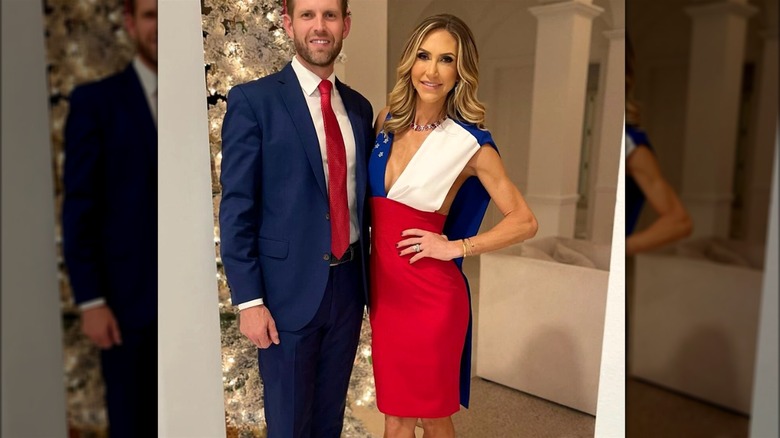 Eric Lara Trump patriotic dress