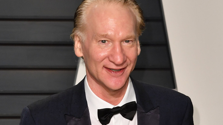 Bill Maher smiling bowtie