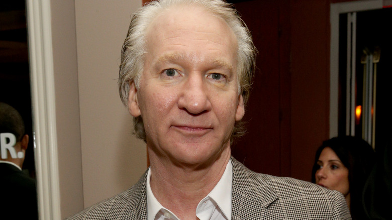 Bill Maher frowning