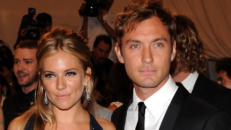 Sienna Miller and Jude Law