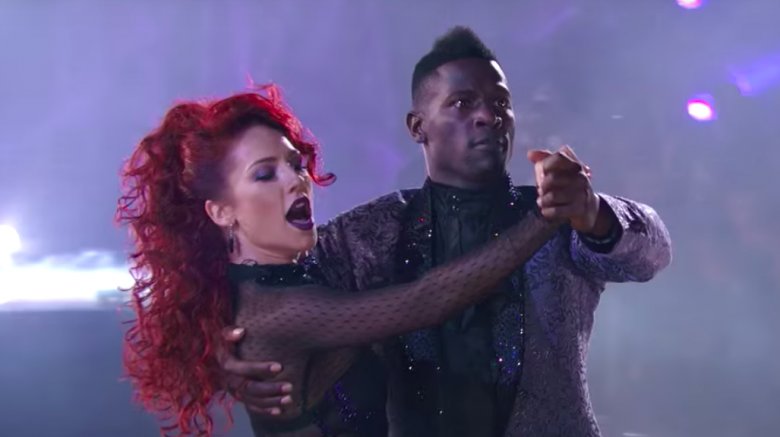 Sharna Burgess and Antonio Brown