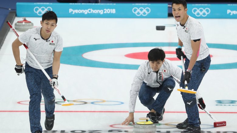 Japanese curling team