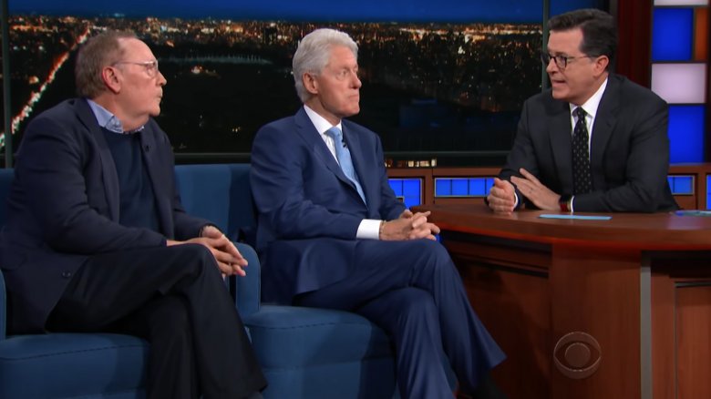 James Patterson, Bill Clinton, Stephen Colbert