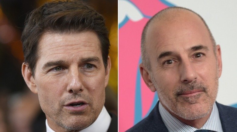 Tom Cruise and Matt Lauer