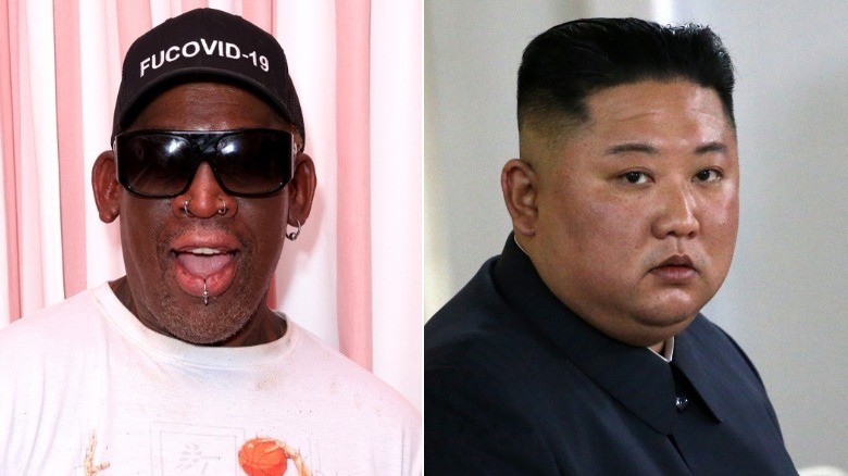 Dennis Rodman and Kim Jong-un