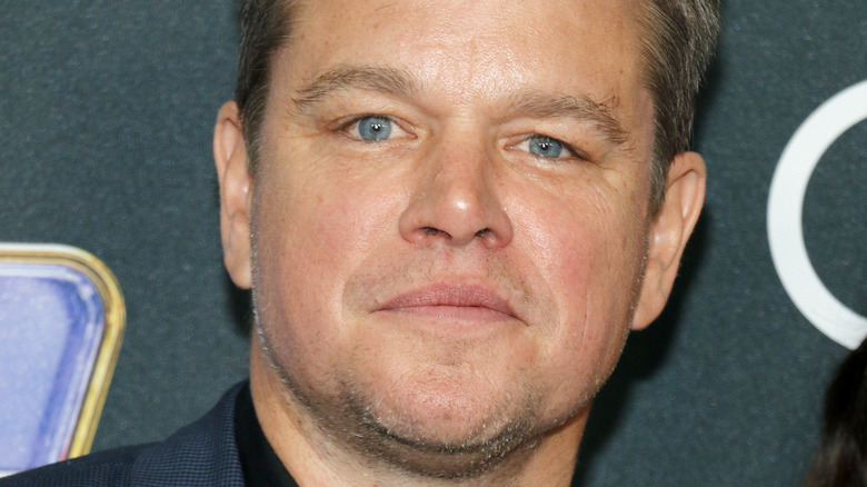 Matt Damon posing