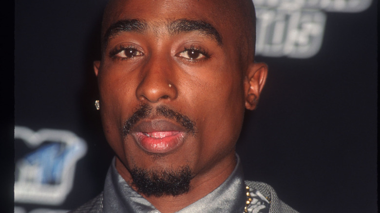 Tupac at a red carpet event