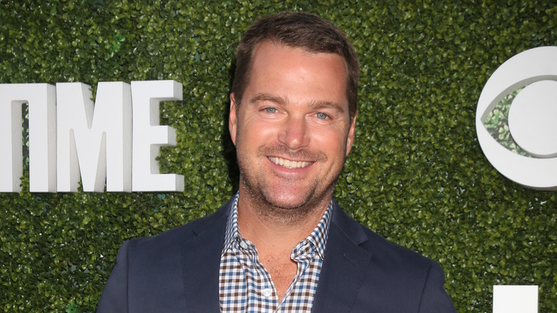 Chris O'Donnell smiling