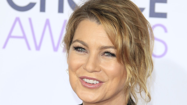 Ellen Pompeo grinning