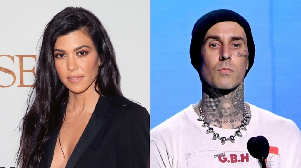 Kourtney Kardashian and Travis Barker