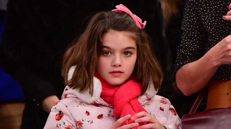 Suri Cruise at an event 