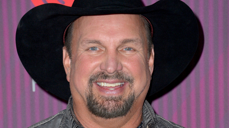 Garth Brooks black hat smiling