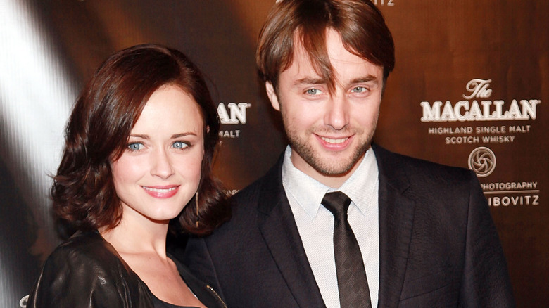 Alexis Bledel and Vincent Kartheiser on red carpet