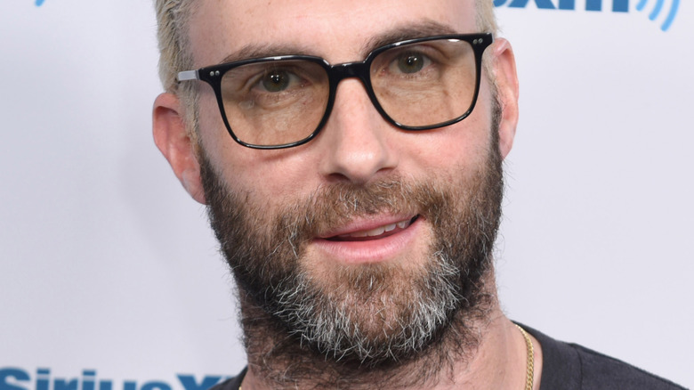 Adam Levine with glasses 