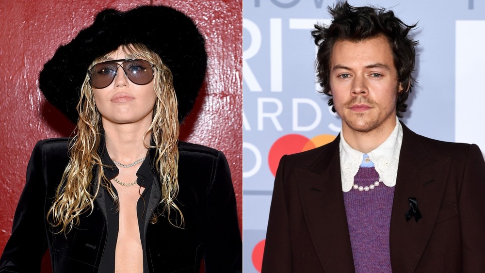 Miley Cyrus has a crush on Harry Styles