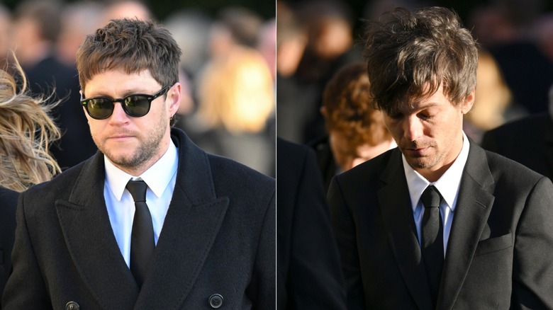 The One Direction Band Members' Expressions At Liam Payne's Funeral Say ...