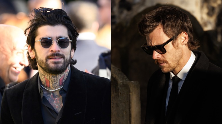 Zayn Malik and Harry Styles at Liam Payne's funeral