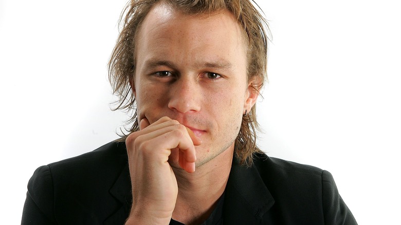 Heath Ledger hand on chin 