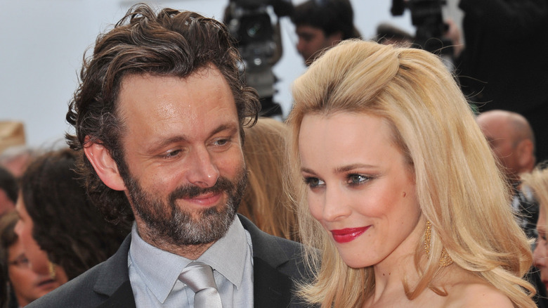 Michael Sheen and Rachel McAdams 