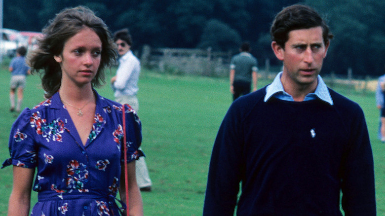 Sabrina Guinness and then-Prince Charles in 1979