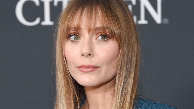 elizabeth olsen bangs