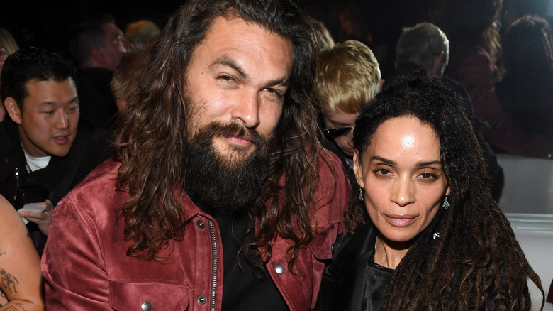  Jason Momoa and Lisa Bonet attend the Tom Ford AW20 Show