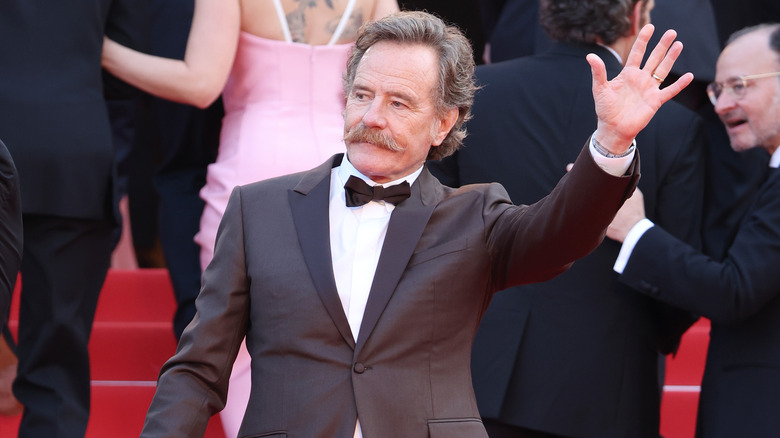 Bryan Cranston waving