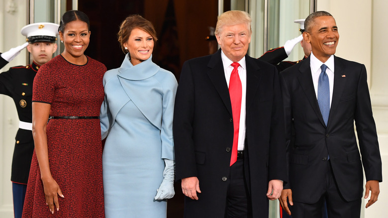 The Obamas and The Trumps