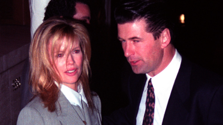 Kim Basinger and Alec Baldwin leave hotel together