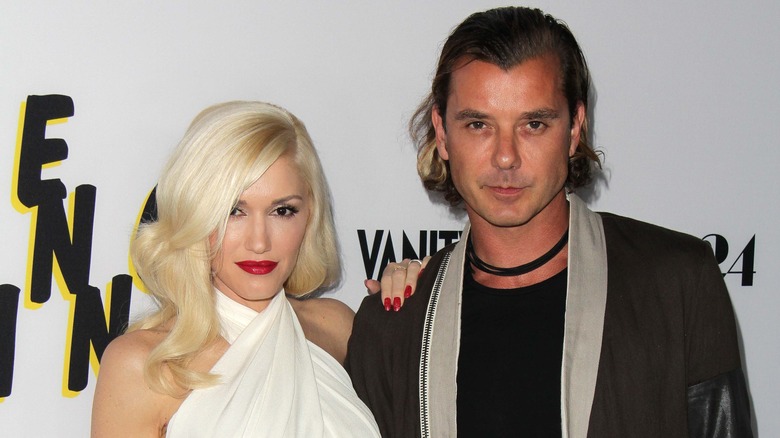 Gwen Stefani and Gavin Rossdale on the red carpet