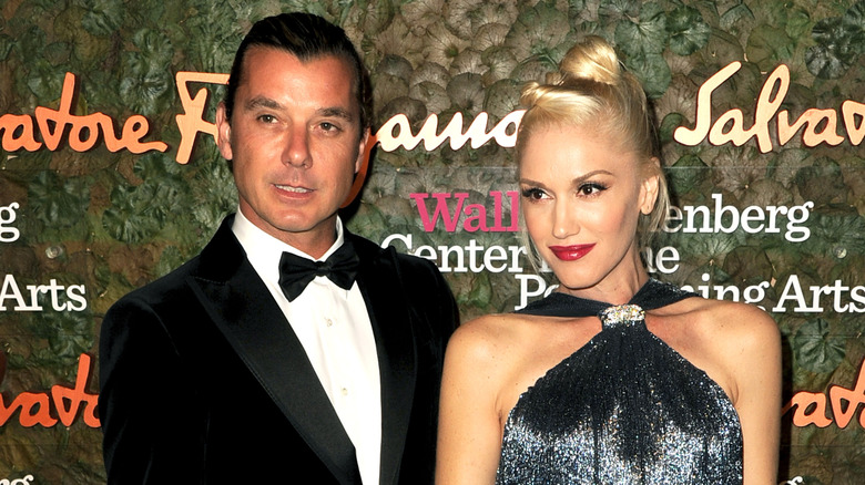 Gavin Rossdale Gwen Stefani on the red carpet