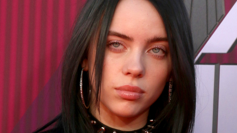 Billie Eilish on the red carpet