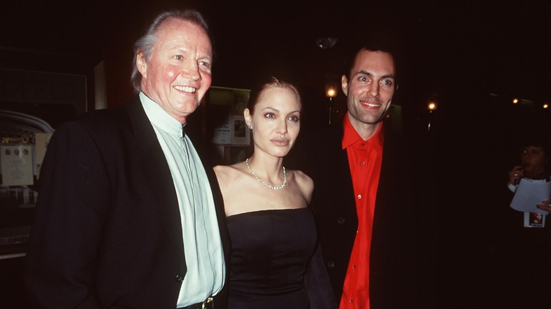 Angelina Jolie with James Haven and Jon Voight