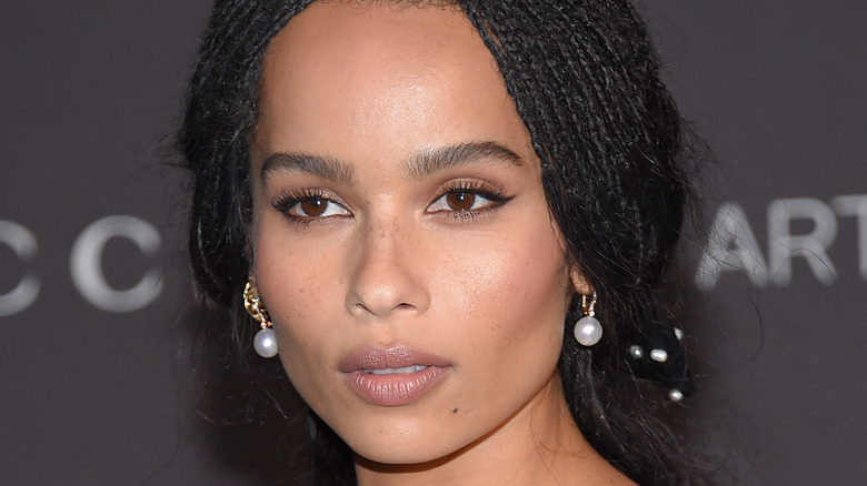 Zoe Kravitz on the red carpet