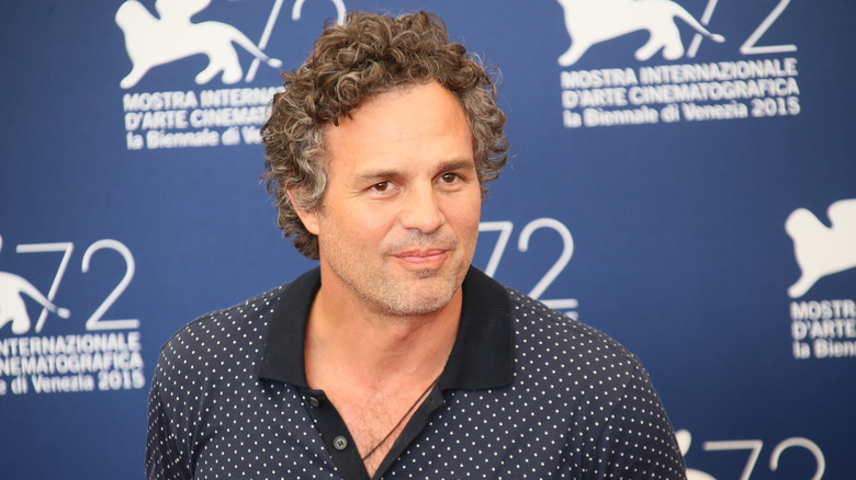 Mark Ruffalo smiling at an event