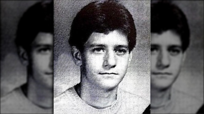 Paul Ryan posing for school portrait. 