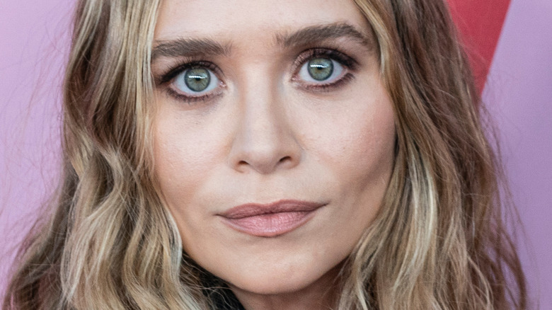 Ashley Olsen looking at camera