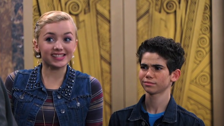 Peyton List and Cameron Boyce on 'Jessie'