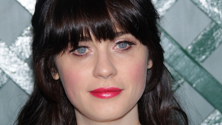 Zooey Deschanel on the red carpet