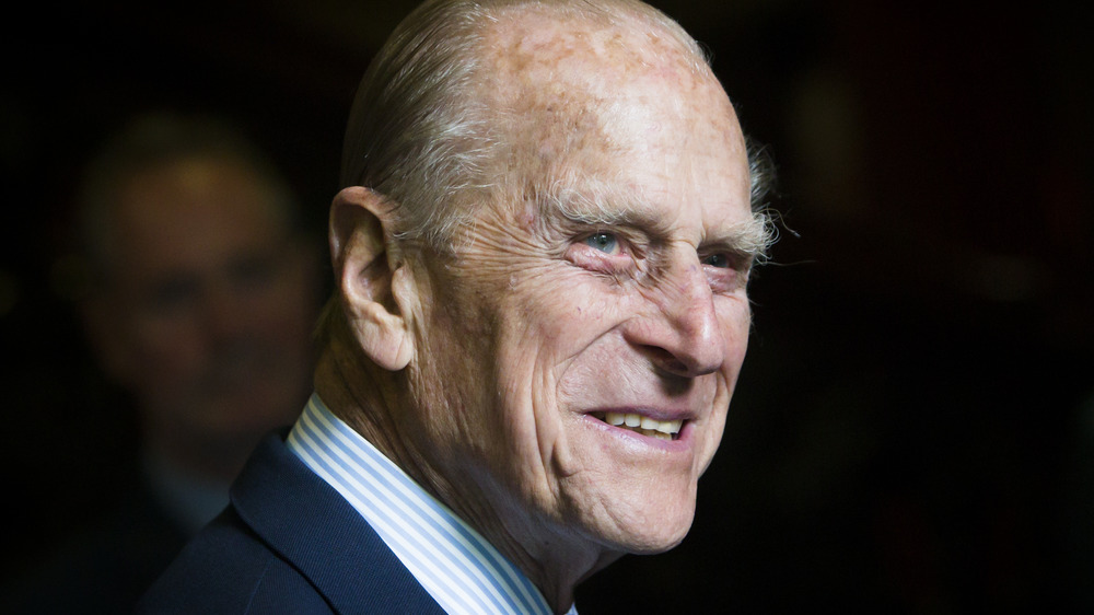 Prince Philip smiling